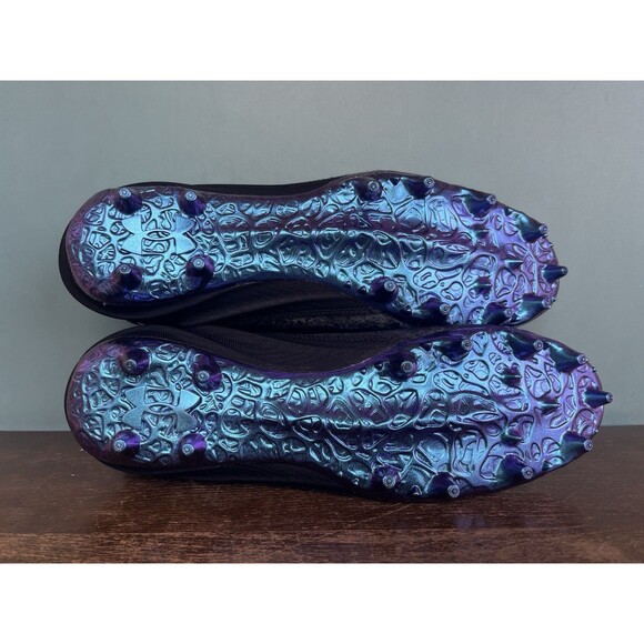 Under Armour Blur 2 MC Suede Black Football Cleats Men's Size 13 3027978-001 - Picture 10 of 11